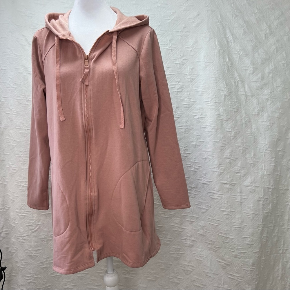 Logo Lounge Woman’s  Full Zip Hoodie Hood